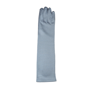 Kids Long Gloves - Size 4-7 y.o - White