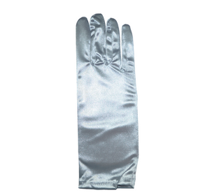 Plain Satin Gloves - 9.75''