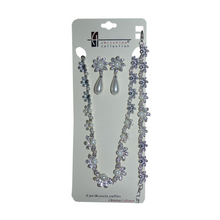 Load image into Gallery viewer, Rhinestone Necklace Set with Bracelet
