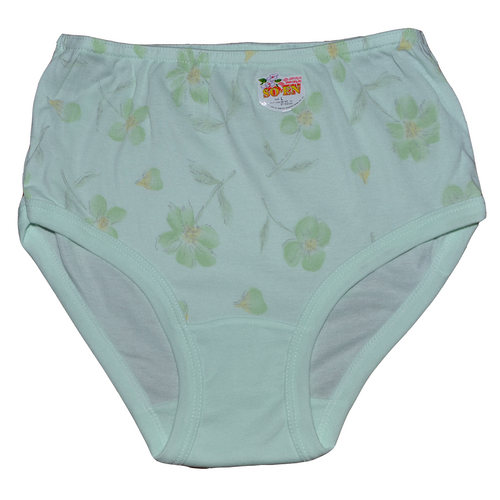 soen panty for women 12 Pcs Underwear Cotton Plain Panty (Random